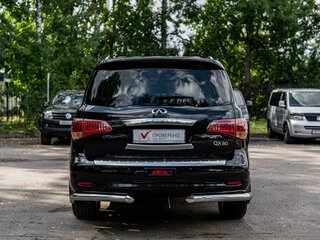 2016 Infiniti QX80 I Рестайлинг, чёрный, 2433000 рублей, вид 4