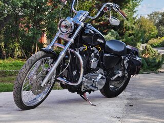 2010 Harley-Davidson Sportster 1200, чёрный, 750000 рублей, вид 2