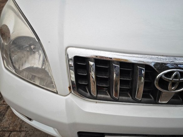 2004 Toyota Land Cruiser Prado 5-speed 120 Series, белый, 1650000 рублей - вид 15