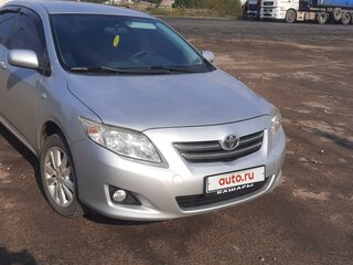 2008 Toyota Corolla AMT X (E140, E150), серебристый, 830000 рублей, вид 1