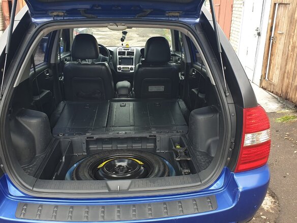2007 Kia Sportage II, синий, 1000000 рублей - вид 13