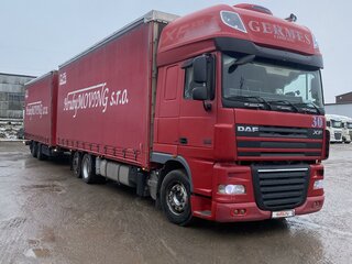 2008 DAF XF, красный, 3700000 рублей, вид 2