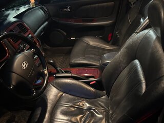 2009 Hyundai Sonata ТагАЗ IV (EF) Рестайлинг, чёрный, 370000 рублей, вид 4