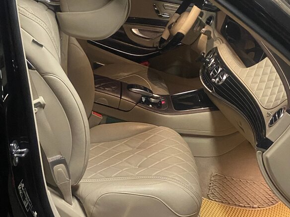 2018 Mercedes-Benz Maybach S-Класс 560 I (X222) Рестайлинг, чёрный, 8500000 рублей - вид 12