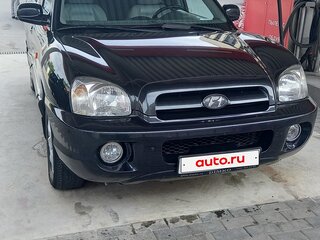 2008 Hyundai Santa Fe Classic Classic, чёрный, 1350000 рублей, вид 1