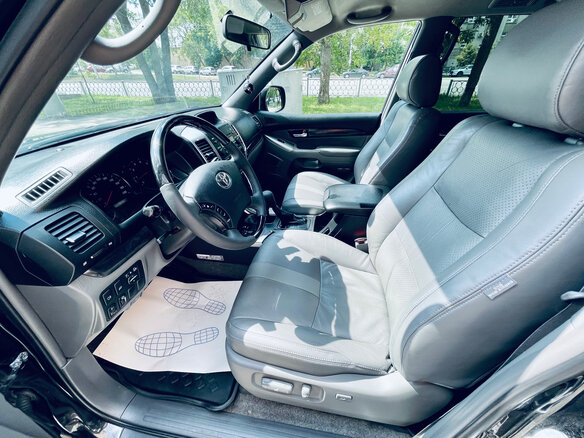 2008 Toyota Land Cruiser Prado 4-speed 120 Series Рестайлинг, чёрный - вид 21