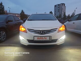 2016 Hyundai Solaris I Рестайлинг, белый, 785000 рублей, вид 1