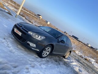 2008 Citroen C5 II, синий, 350000 рублей, вид 4