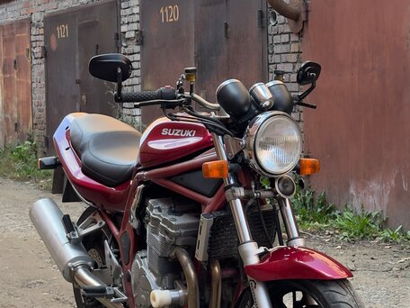 1996 Suzuki Bandit GSF 750, красный, 280000 рублей, вид 4