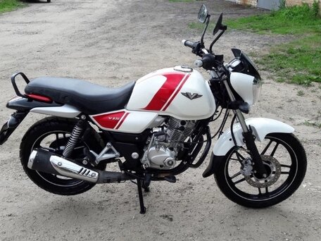 2017 Bajaj V 150, белый, 99000 рублей, вид 3