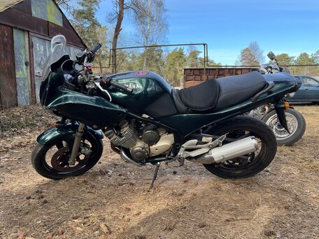 1991 Yamaha XJ400, зелёный, 150000 рублей, вид 2