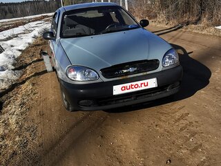 2006 Chevrolet Lanos I, серебристый, 135000 рублей, вид 2