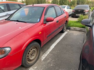 2004 Nissan Almera II (N16) Рестайлинг, красный, 420000 рублей, вид 3