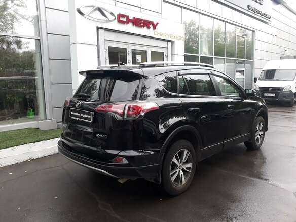 2017 Toyota RAV4 IV (XA40) Рестайлинг, чёрный - вид 5