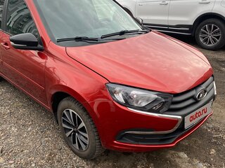 2019 Lada (ВАЗ) Granta I Рестайлинг, красный, 790000 рублей, вид 4