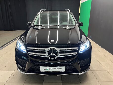 2016 Mercedes-Benz GLS 400 I (X166), чёрный, 4500000 рублей, вид 2