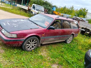 1992 Mazda 626 III (GD), красный, 65000 рублей, вид 1