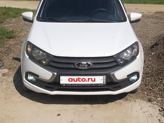 2018 Lada (ВАЗ) Granta I Рестайлинг, белый, 567000 рублей, вид 2