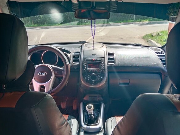 2012 Kia Soul I Рестайлинг, чёрный, 750000 рублей - вид 10