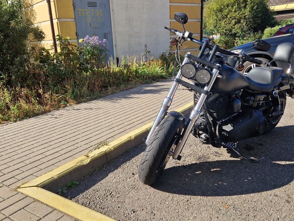 2015 Harley-Davidson Fat Bob, серый, 700000 рублей - вид 16
