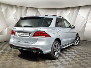 2017 Mercedes-Benz GLE 400 9G-Tronic I (W166), серебристый, 4016000 рублей, вид 2