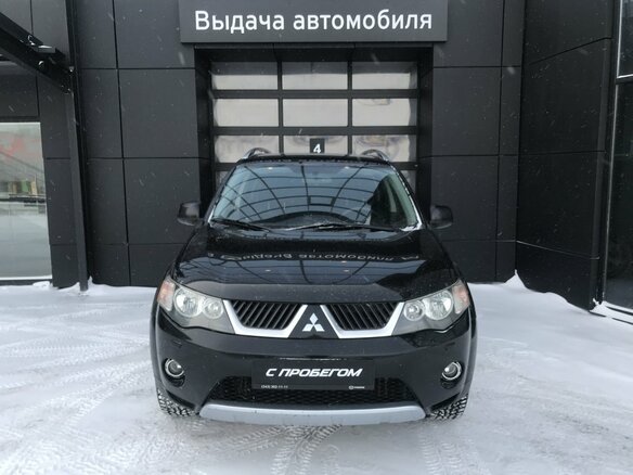 2007 Mitsubishi Outlander II, чёрный - вид 4