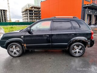 2008 Hyundai Tucson I, чёрный, 600000 рублей, вид 4