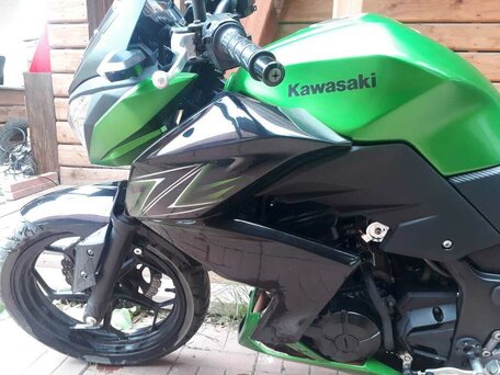 2016 Kawasaki Z 300, зелёный, 450000 рублей, вид 1