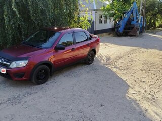 2016 Lada (ВАЗ) Granta I, красный, 355000 рублей, вид 2