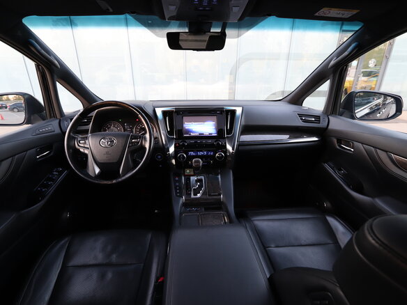2019 Toyota Alphard III Рестайлинг, чёрный, 5400000 рублей - вид 12