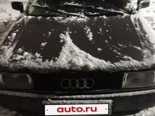 1991 Audi 80 IV (B3), серебристый, 120000 рублей, вид 2