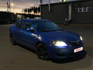 2005 Mazda 3 I (BK), синий, 270000 рублей, вид 2