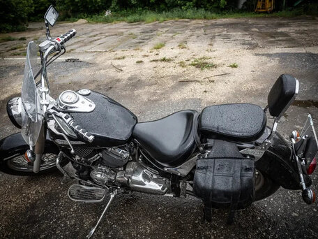 2007 Yamaha XVS650 Drag Star, чёрный, 570000 рублей, вид 2