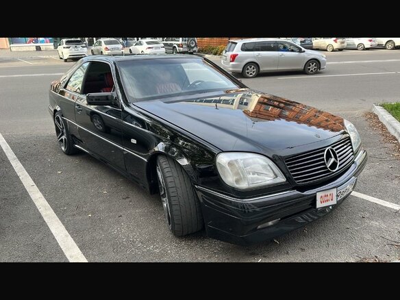 1998 Mercedes-Benz CL-Класс 600 I (C140), чёрный, 1700000 рублей - вид 6