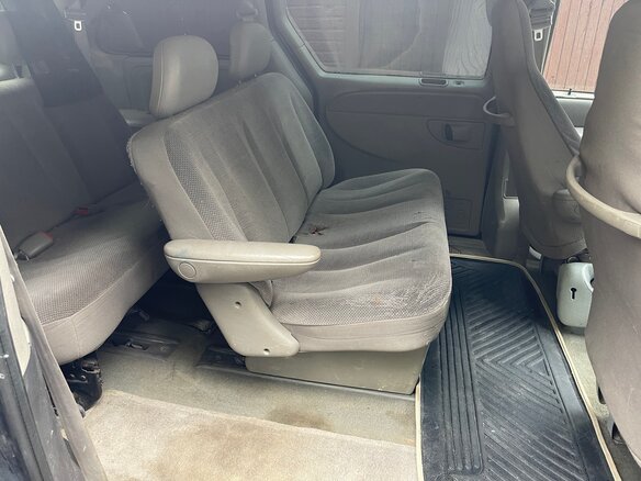 2002 Dodge Caravan 3-speed IV, синий, 650000 рублей - вид 8