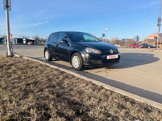 2012 Volkswagen Golf VI, чёрный, 650000 рублей, вид 3