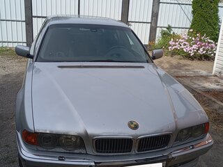 2001 BMW 7 серии 735i III (E38) Рестайлинг, серебристый, 490000 рублей, вид 1