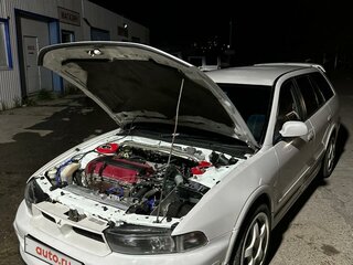 1998 Mitsubishi Legnum, белый, 1200000 рублей, вид 1