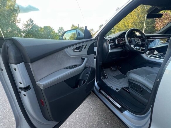2018 Audi Q8 50 TDI I (4M), серебристый, 5200000 рублей - вид 12