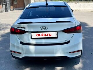 2018 Hyundai Solaris II, белый, 1250000 рублей, вид 3