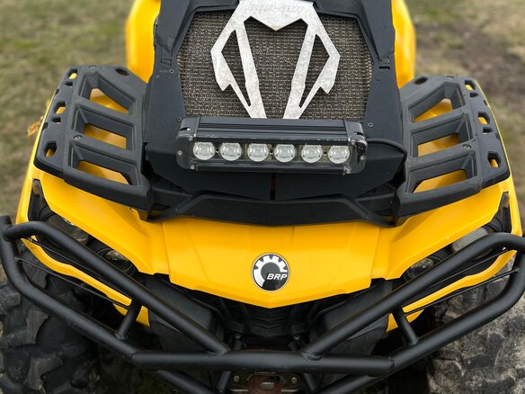 2013 BRP Can-Am Outlander 500, жёлтый, 790000 рублей - вид 2