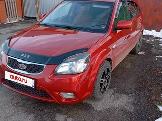 2009 Kia Rio II Рестайлинг, красный, 450000 рублей, вид 1