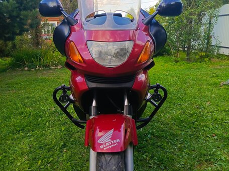 2001 Honda NT650V Deauville, красный, 360000 рублей, вид 1