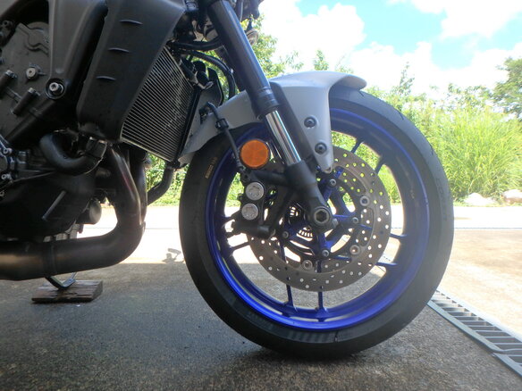 2021 Yamaha MT-09 (FZ-09), синий, 1100000 рублей - вид 15