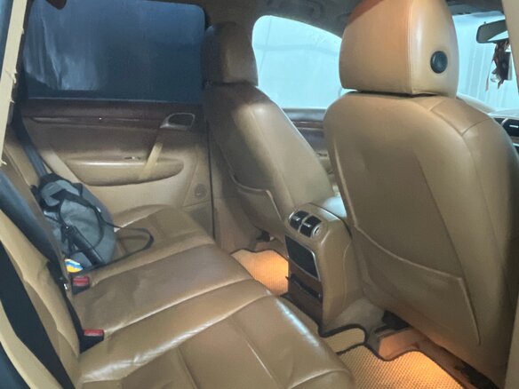 2003 Porsche Cayenne Turbo I (955), чёрный - вид 5