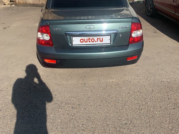 2009 Lada (ВАЗ) Priora I, зелёный, 680000 рублей - вид 5