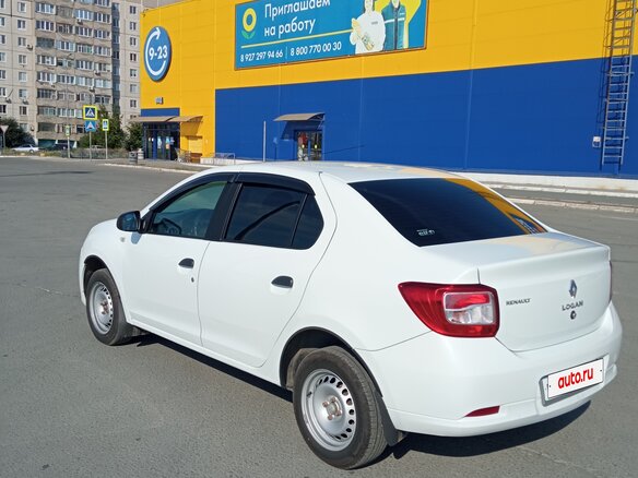 2016 Renault Logan II, белый, 550000 рублей - вид 6