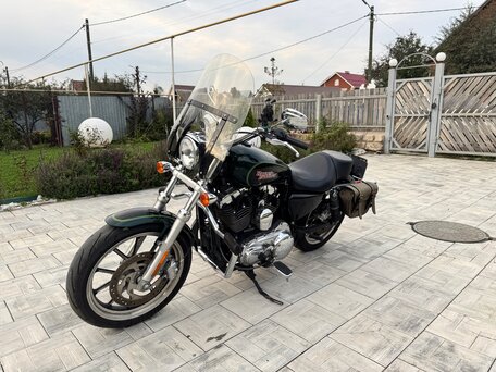 2015 Harley-Davidson XL1200, чёрный, 900000 рублей, вид 1