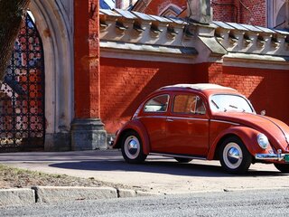 1955 Volkswagen Type 1, оранжевый, 3850000 рублей, вид 5