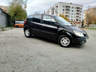 2008 Renault Scenic II Рестайлинг, чёрный, 630000 рублей, вид 2